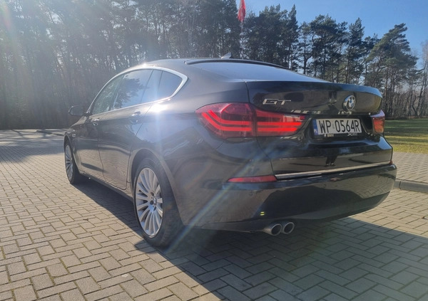 BMW 5GT cena 59900 przebieg: 263824, rok produkcji 2013 z Koło małe 277